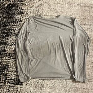 Under Armour Light Gray Long Sleeve Top